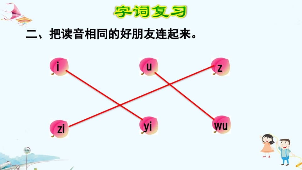 图片[3]-一年级语文上册第2单元复习（部编版）-学习资料站