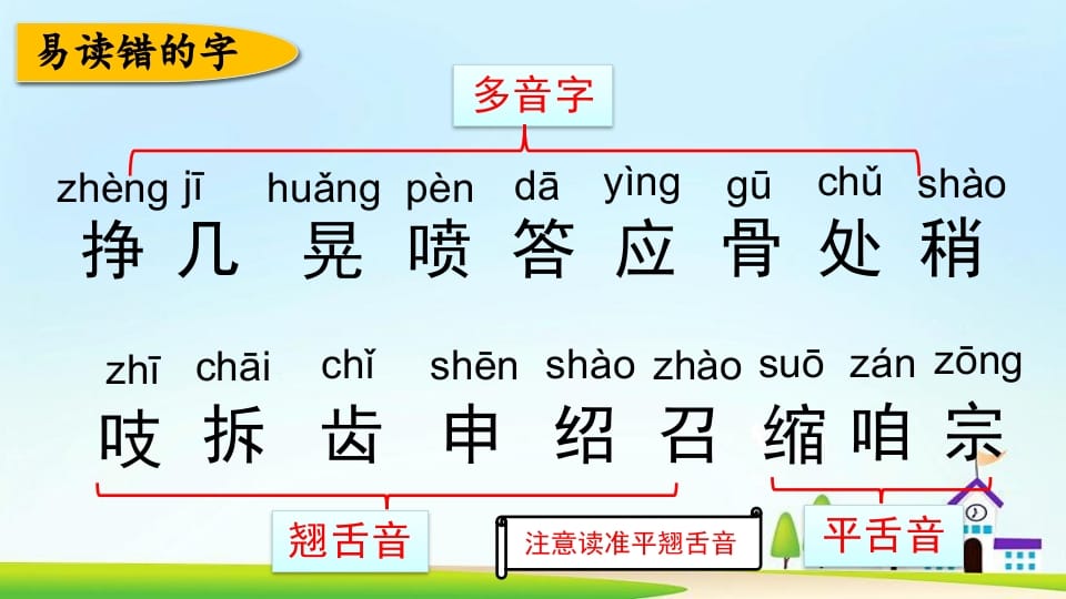 图片[3]-三年级语文上册第三单元复习（部编版）-学习资料站