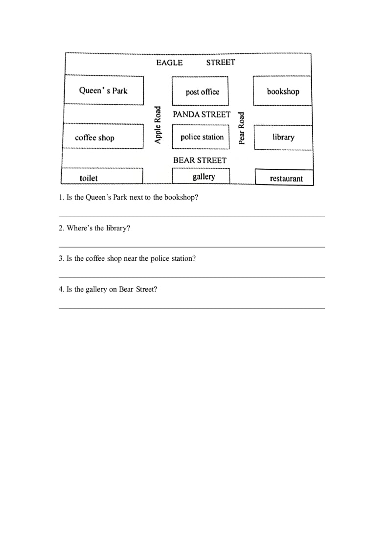 图片[2]-六年级英语上册Unit2_Lesson1_课时训练（人教版一起点）-学习资料站