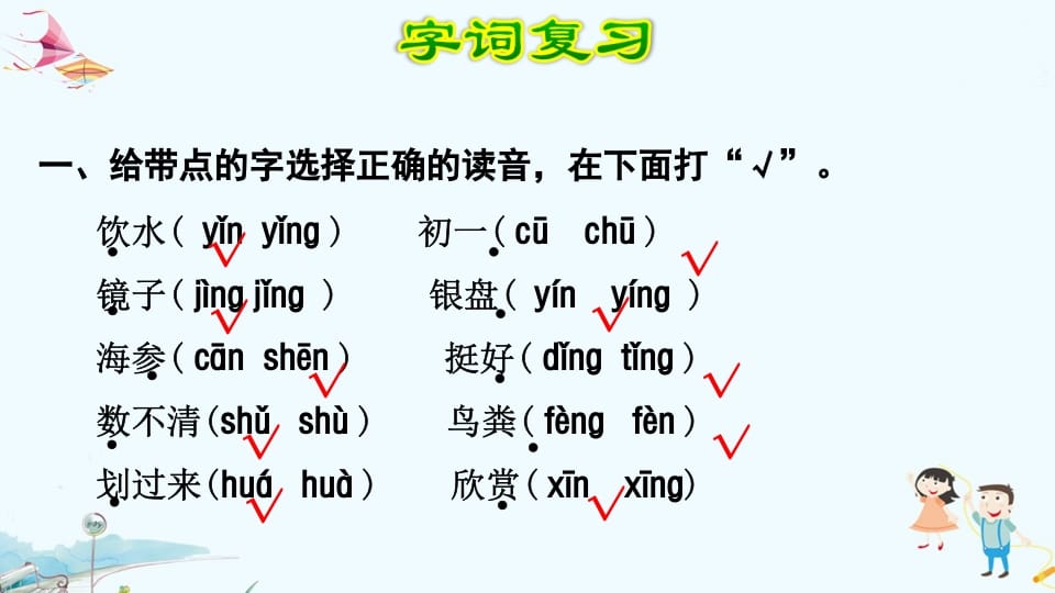 图片[2]-三年级语文上册第6单元复习（部编版）-学习资料站