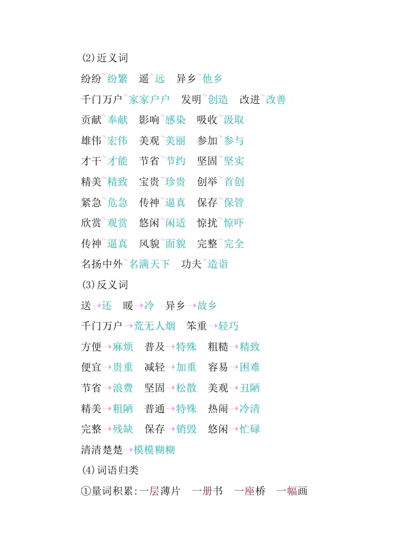 图片[3]-三年级语文下册第三单元知识小结-学习资料站