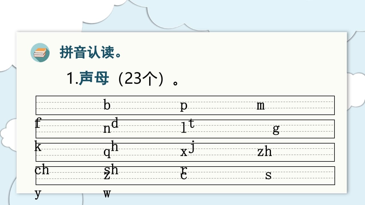 图片[3]-一年级语文上册（复习课件）第三单元（部编版）-学习资料站