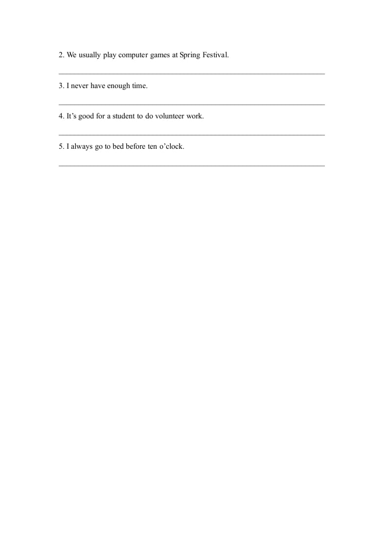图片[2]-六年级英语上册Unit3_Lesson1_课时训练（人教版一起点）-学习资料站