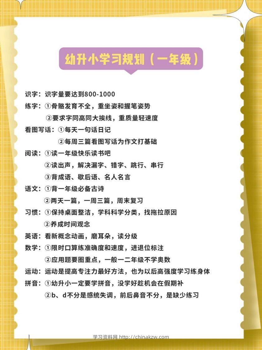 1-9年级假期安排计划-学习资料站